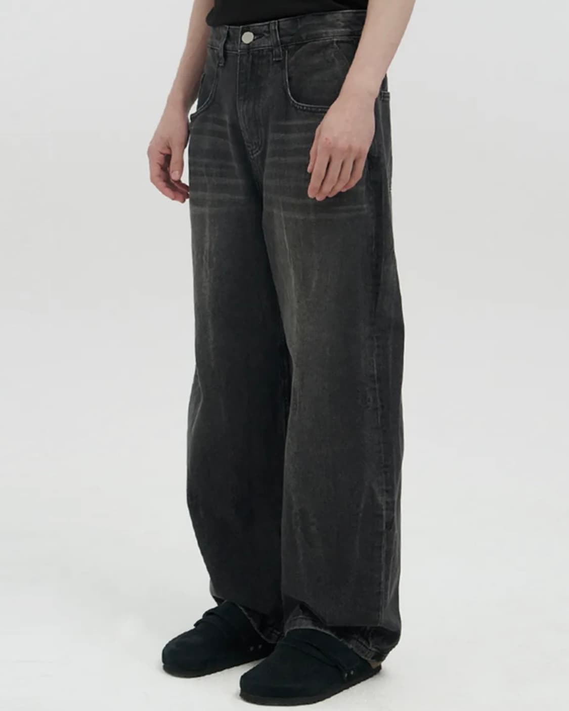 밀로아카이브 리플렉트 커브드 데님 팬츠 상품이미지3