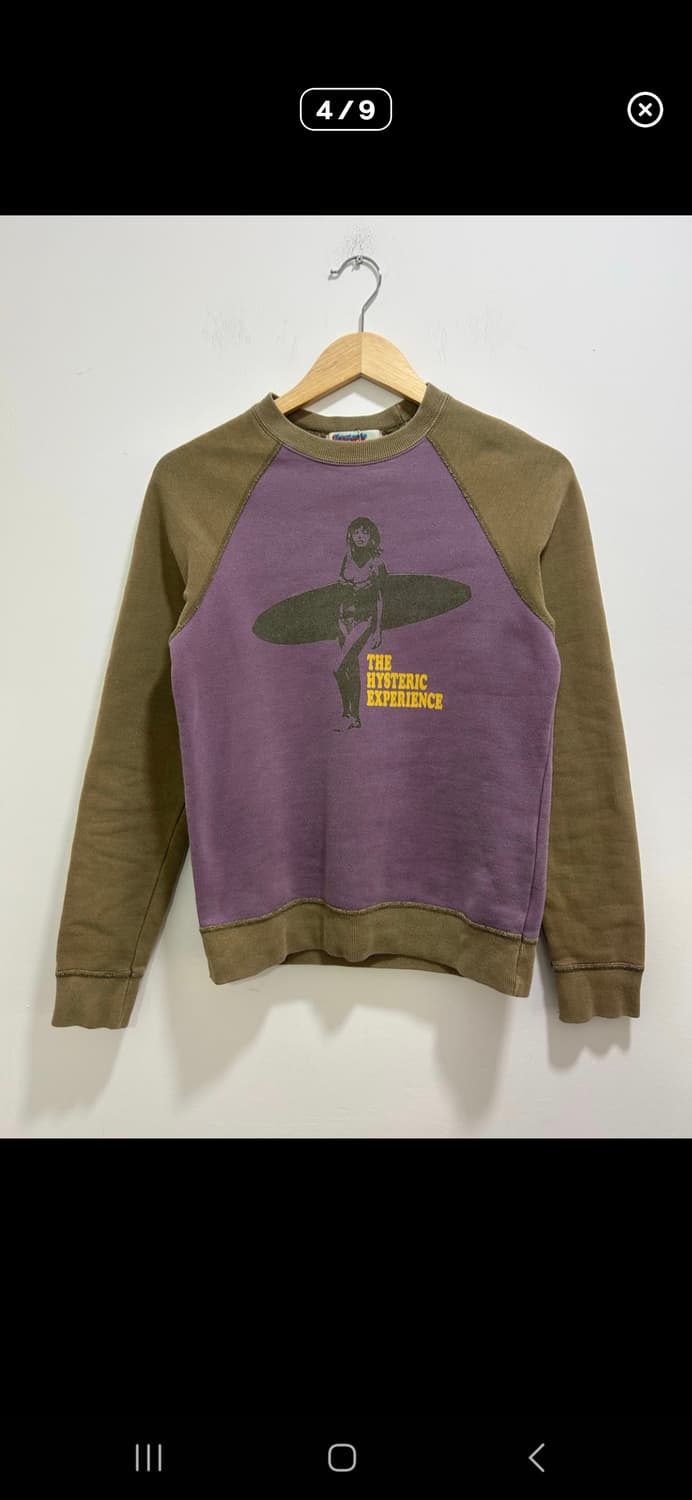 히스테릭글래머 프린팅 레글런 맨투맨 상품이미지3