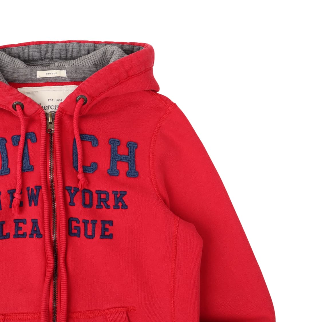 아베크롬비 레드 피치 헤비 후드집업 상품이미지3