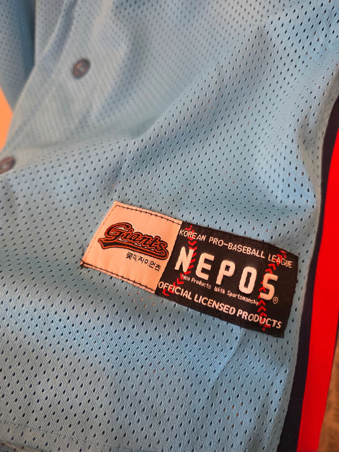 롯데 자이언츠 챔피언 어웨이 레플리카 유니폼 노마킹105 상품이미지3