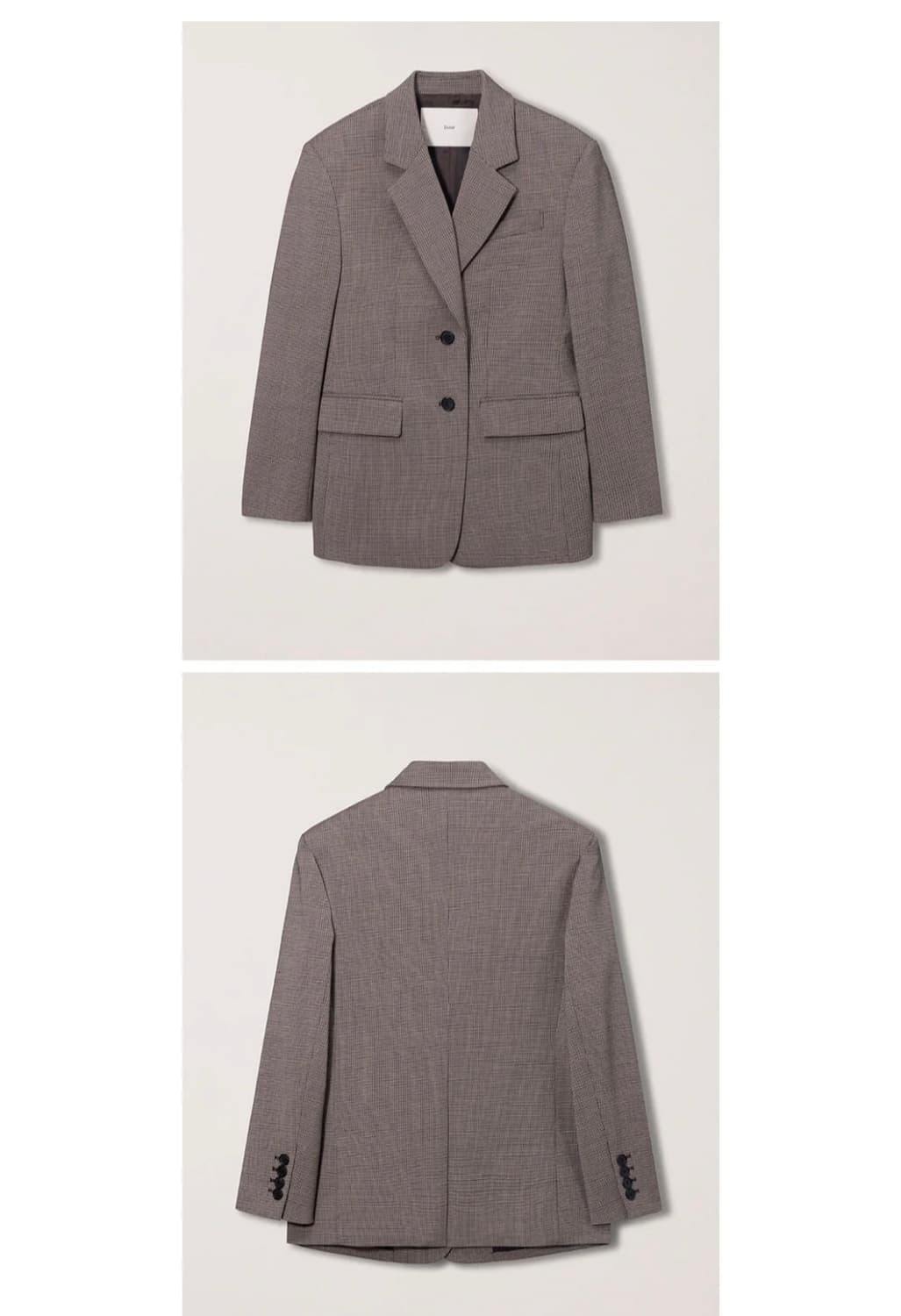 던스트 ESSENTIAL 2 BUTTON WOOL BLAZER 상품이미지2