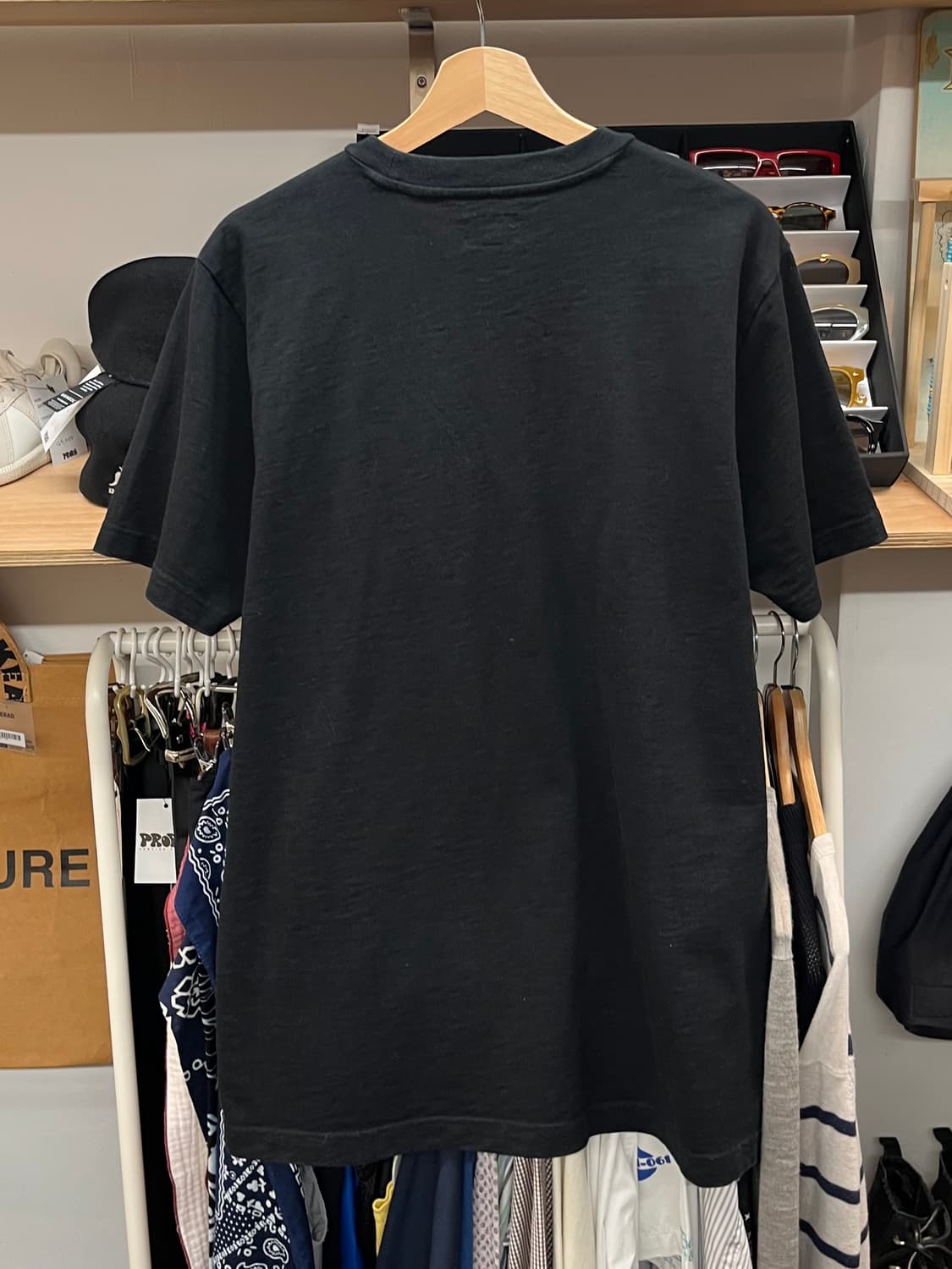 [100~105] 슈프림 포켓 반팔티 블랙 상품이미지4