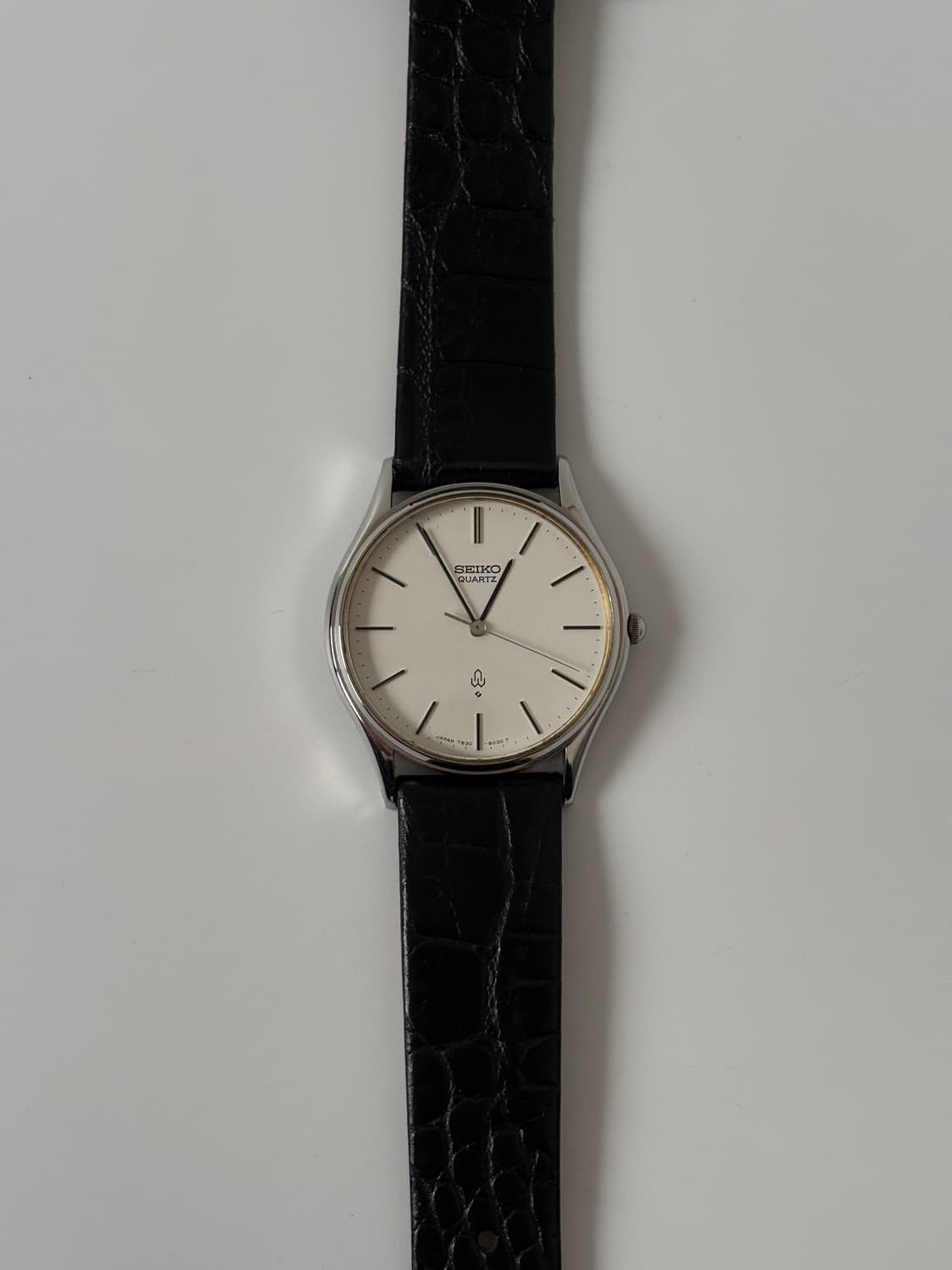 1980년대 Chariot 실버 쿼츠 남성 상품이미지4