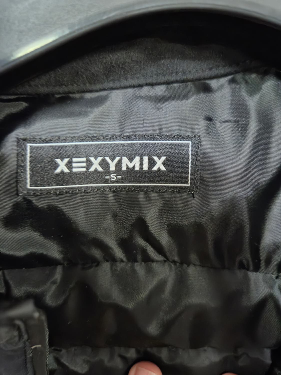 젝시믹스 블랙 패딩 조끼 베스트 상품이미지7