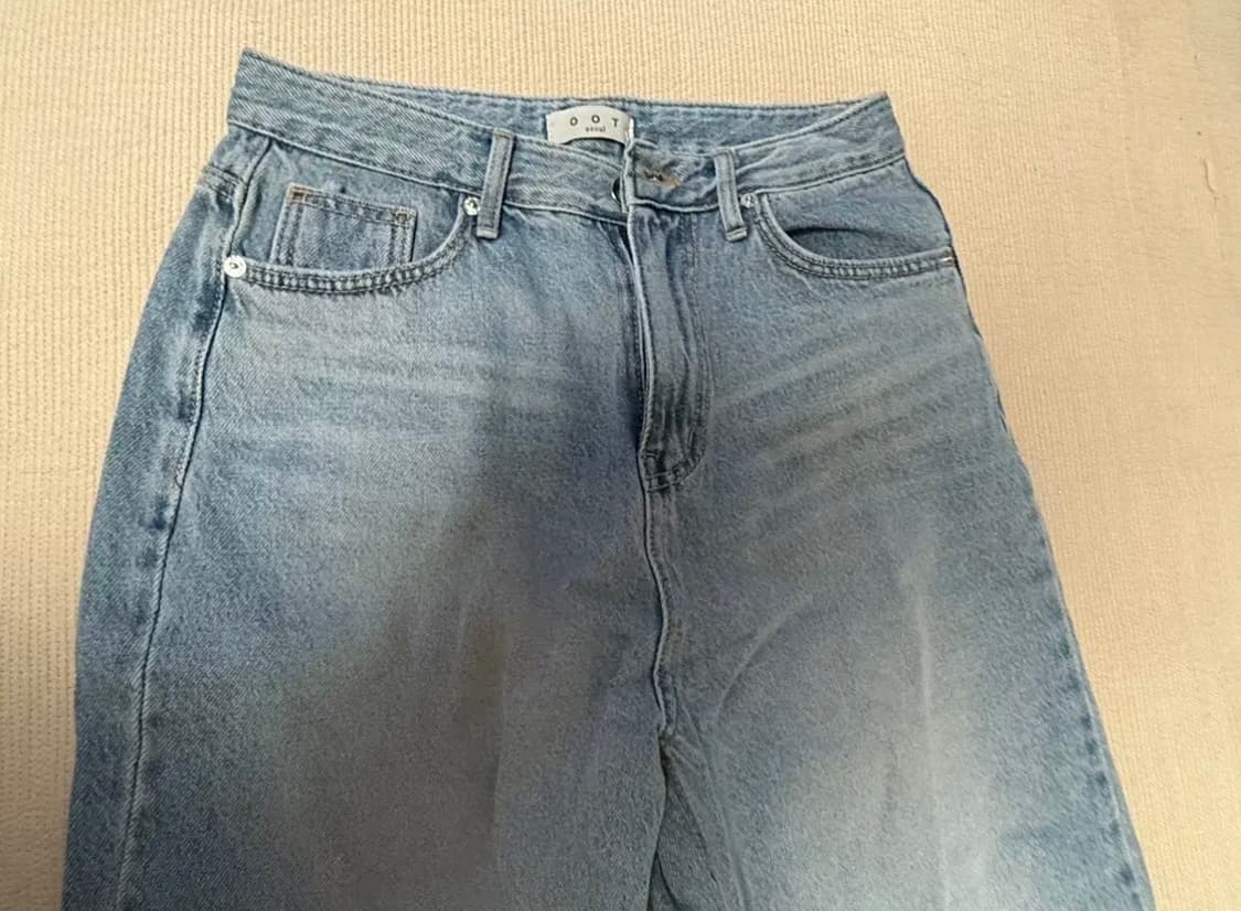 [OOT택]어리틀빗 avec wide denim pants S 상품이미지7