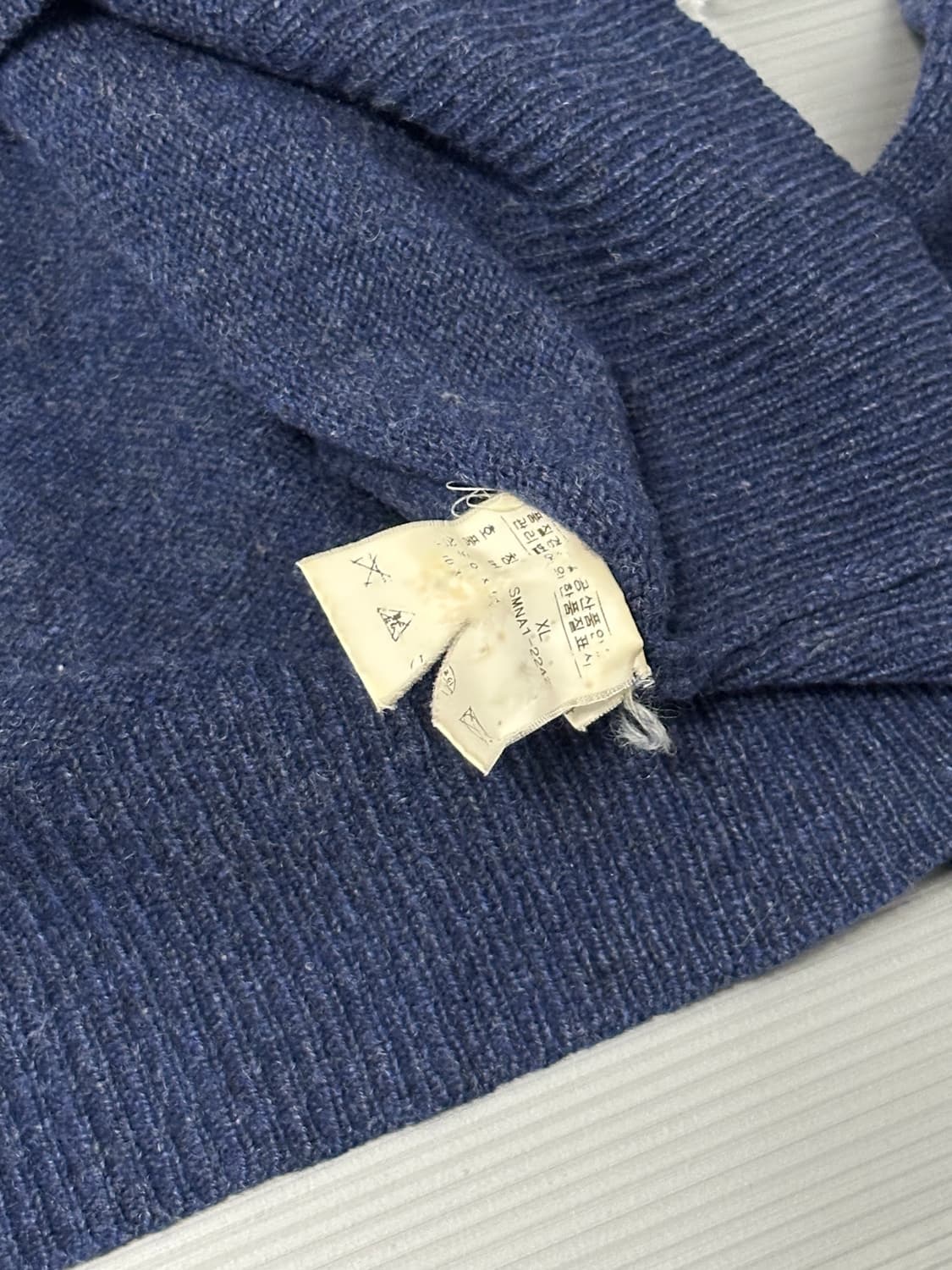 폴로 랄프로렌 브이넥 긴팔 니트 XL 상품이미지5