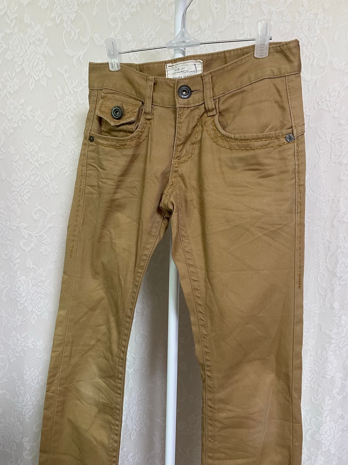 Lolita Jeans 카멜 포켓 디테일 팬츠 상품이미지4
