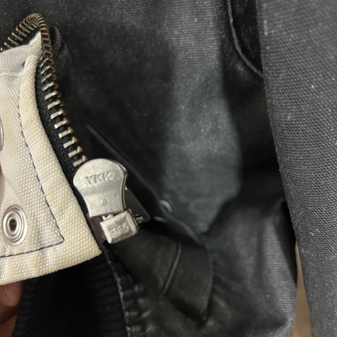 (S) 디젤 블랙 피그먼트 봄버자켓  상품이미지8