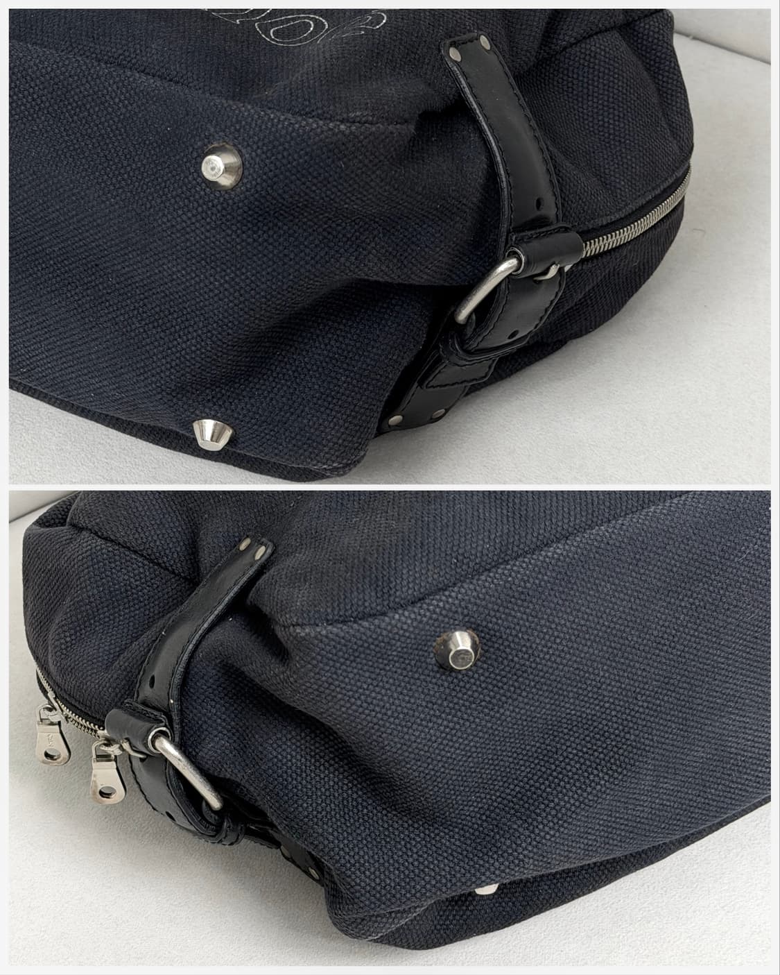 끌로에 로고 캔버스 숄더백 상품이미지6