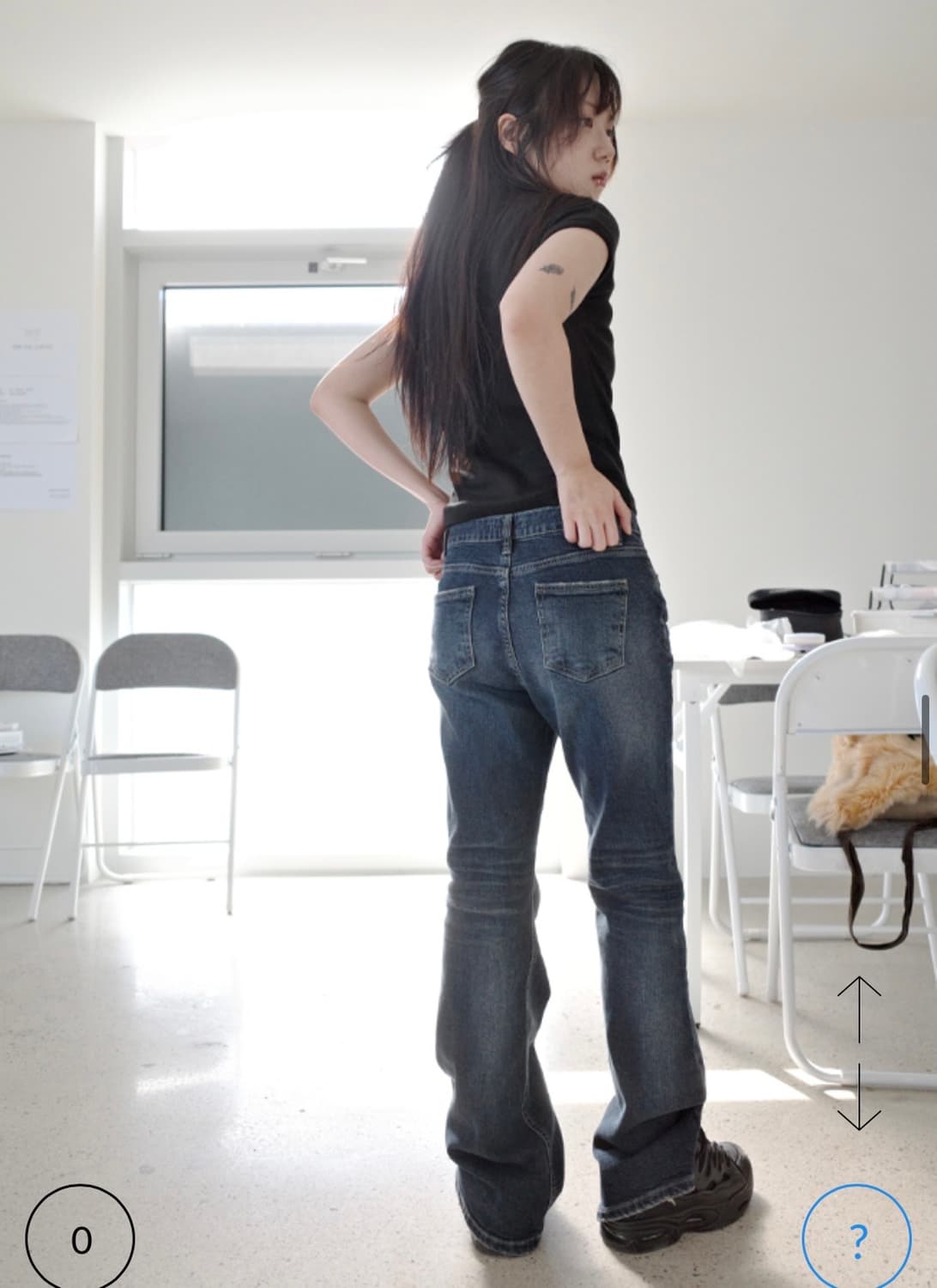 애프터먼데이 부츠컷 데님 상품이미지2