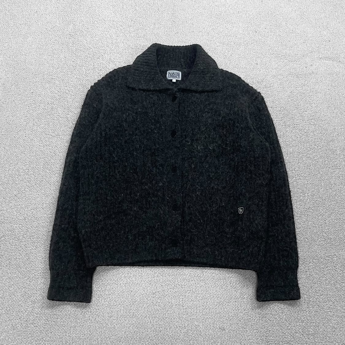 마리떼프랑소와저버 모헤어 카라 가디건 상품이미지1