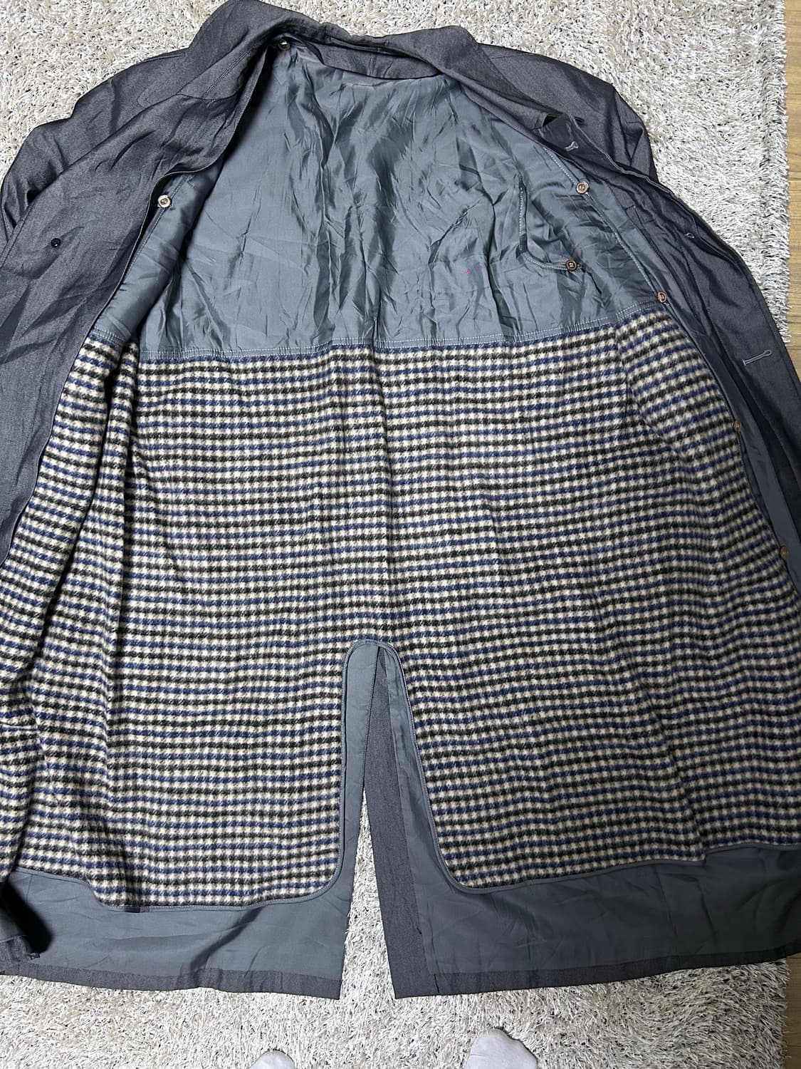 일본판 트랜치코트 사이즈 105 상품이미지4