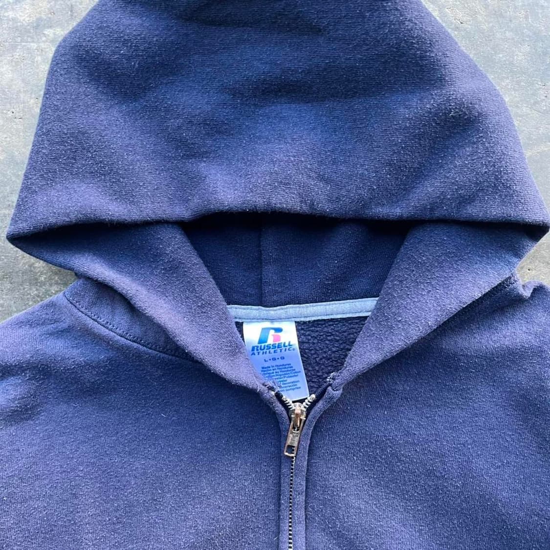 러셀 애슬레틱 후드집업 네이비 상품이미지3