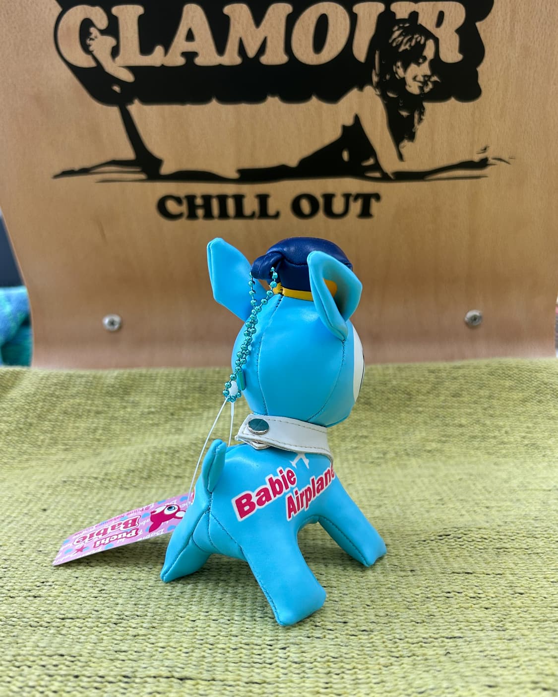 푸치 바비에 - 바비에 에어플레인 / 일본 빈티지 인형 키체인 키링 상품이미지3