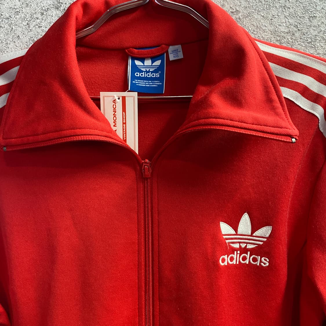 아디다스 유로파 레드 트랙탑 져지 B3142 상품이미지3