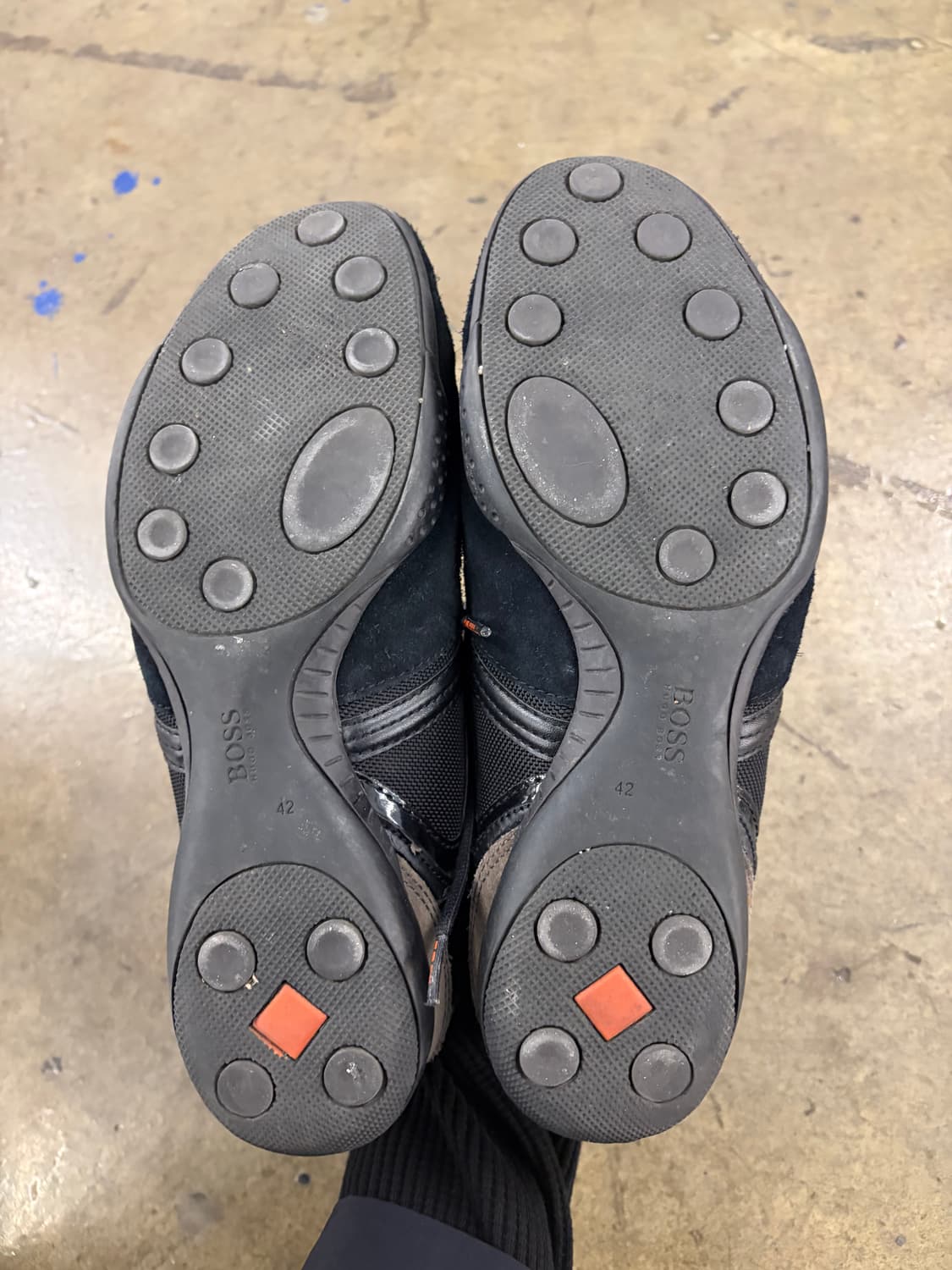 보스 올블랙 스웨이드 운동화 42 상품이미지8