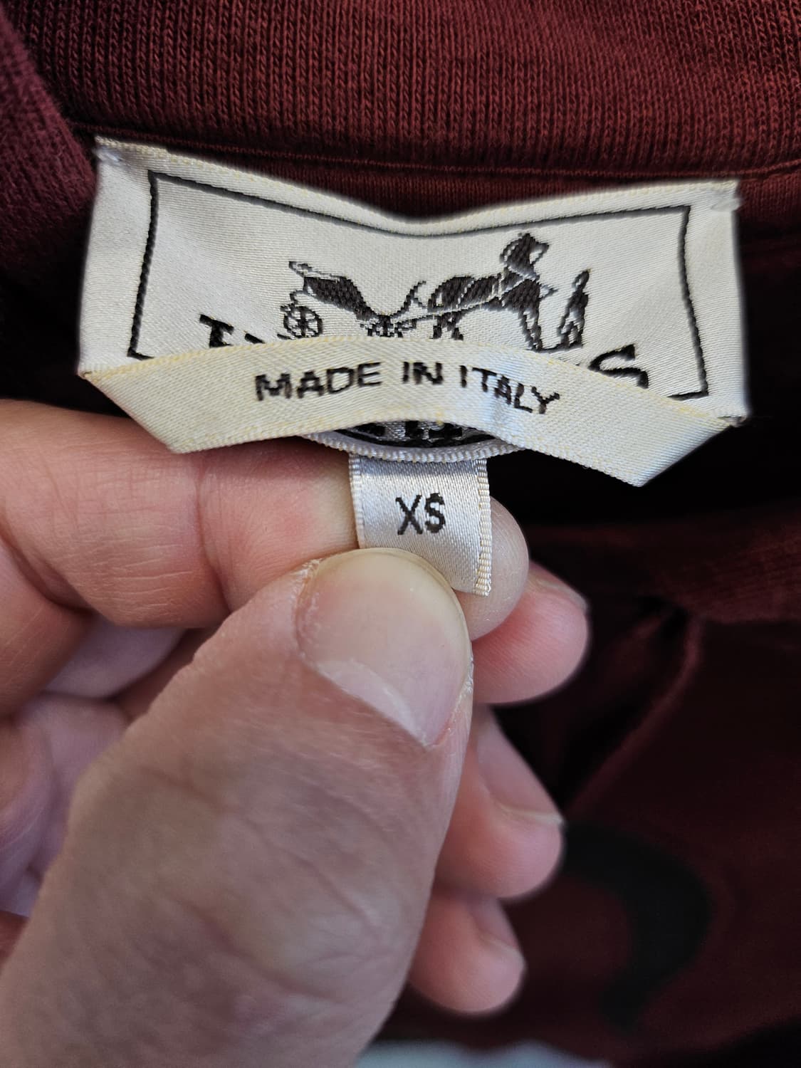 에르메스 홀스 레더패치 후드티
XS사이즈 상품이미지4