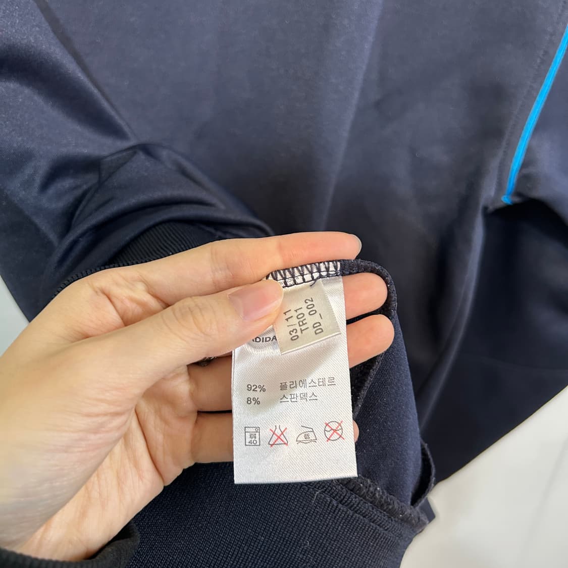 아디다스 남성 져지 집업 105  상품이미지4