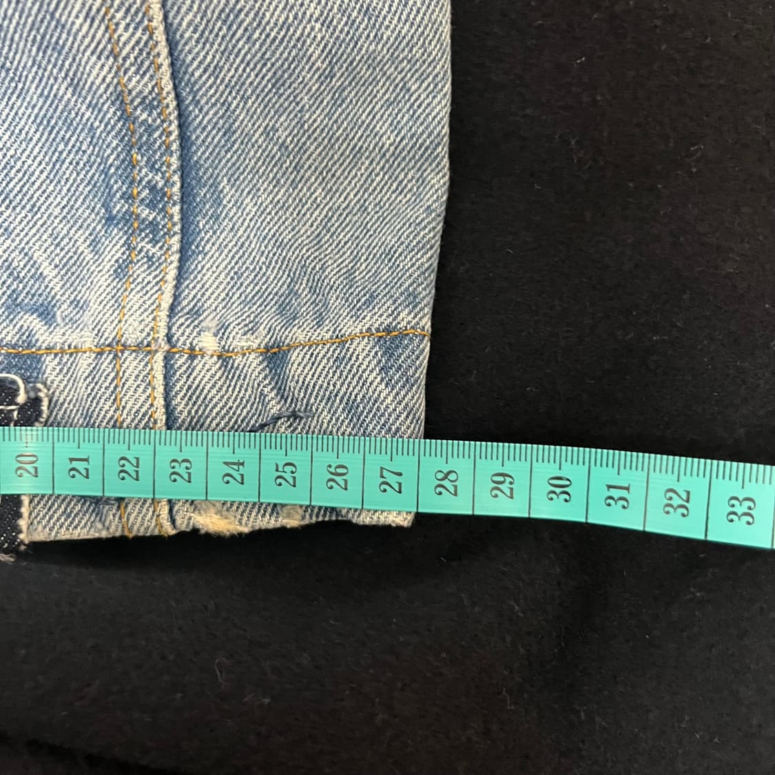 자라 아더에러 워싱 데님 팬츠 EUR 36 상품이미지8