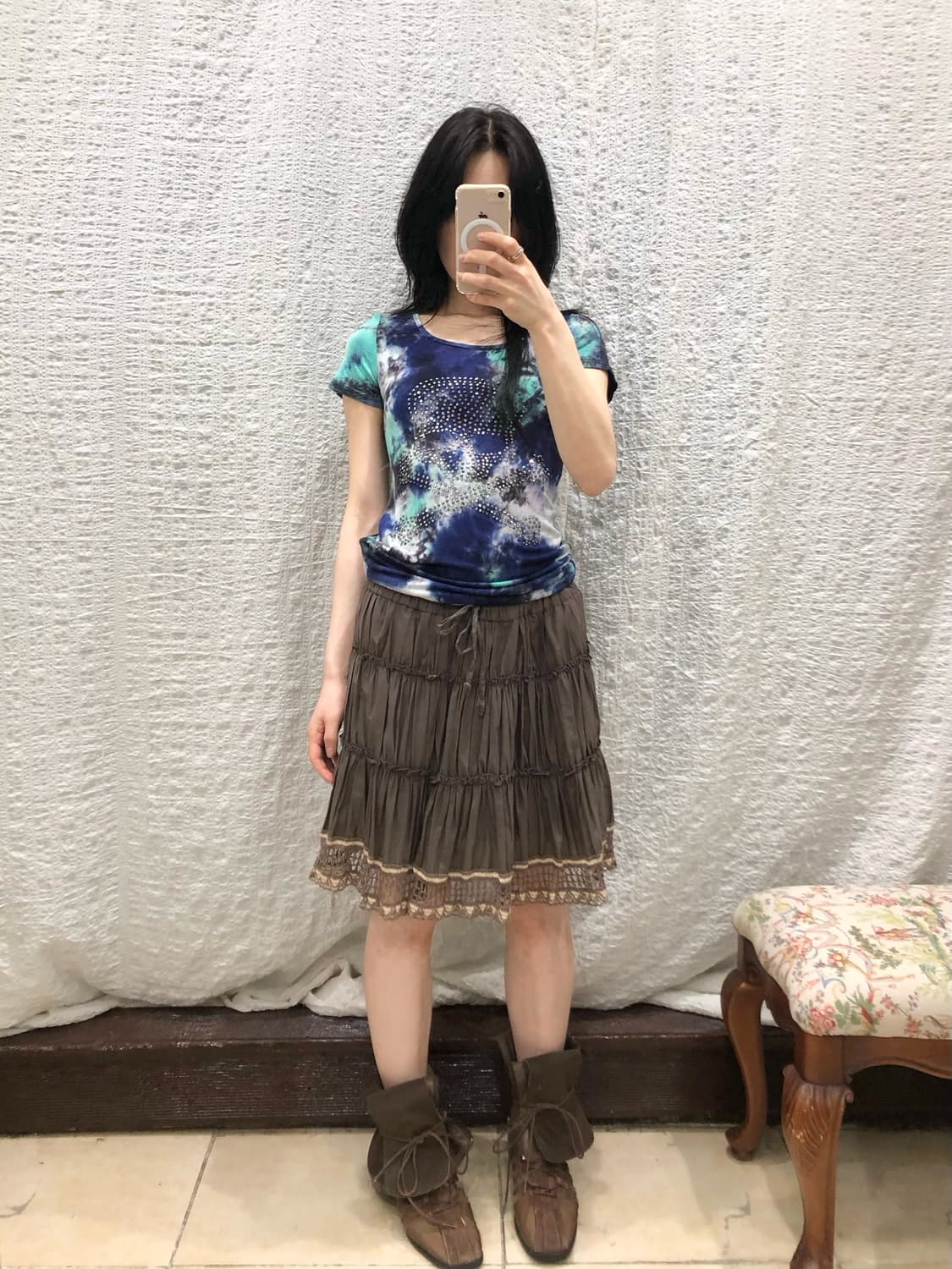 Blue Riot Skull Tee 상품이미지2