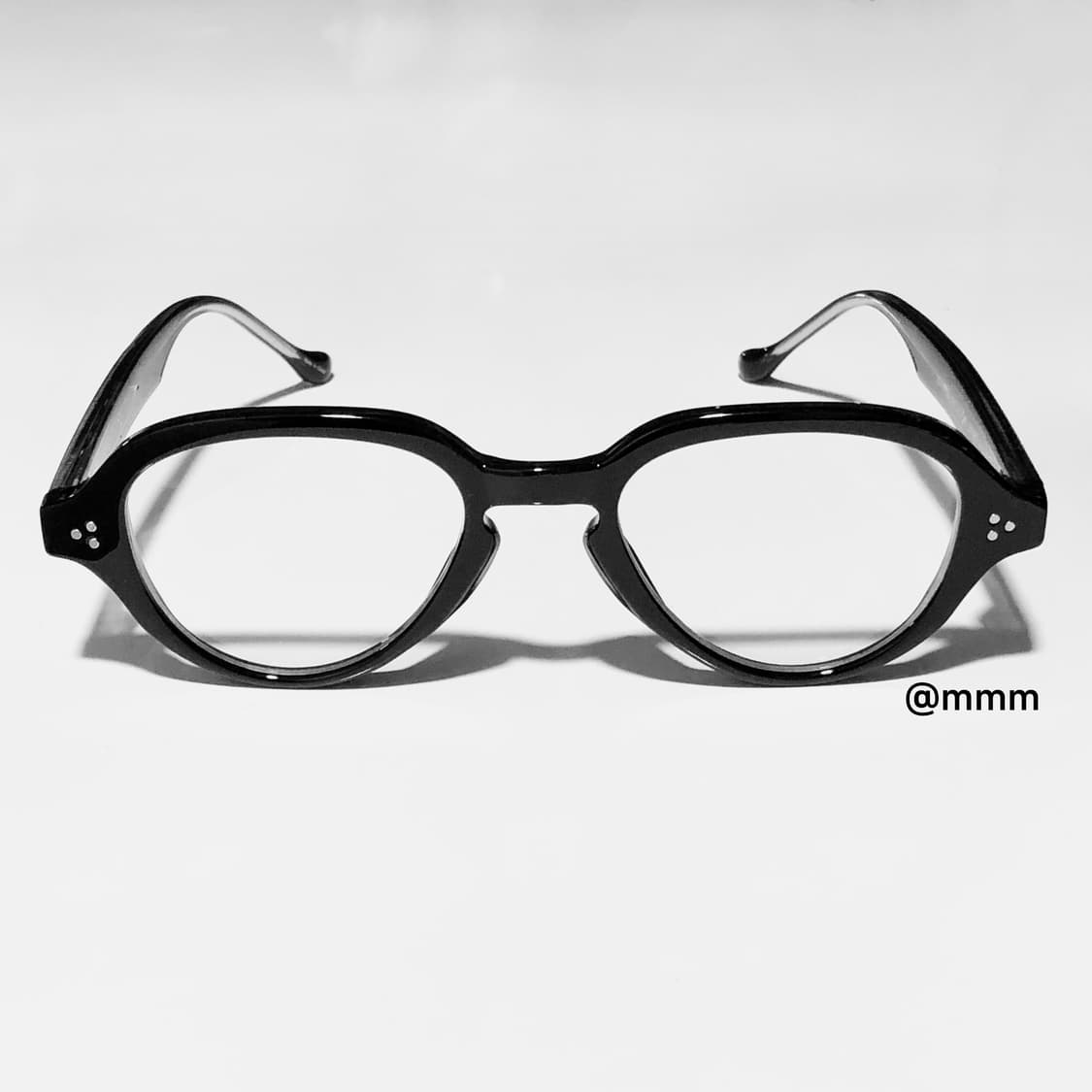 (Unisex)빈티지 세미 보잉 안경 상품이미지5