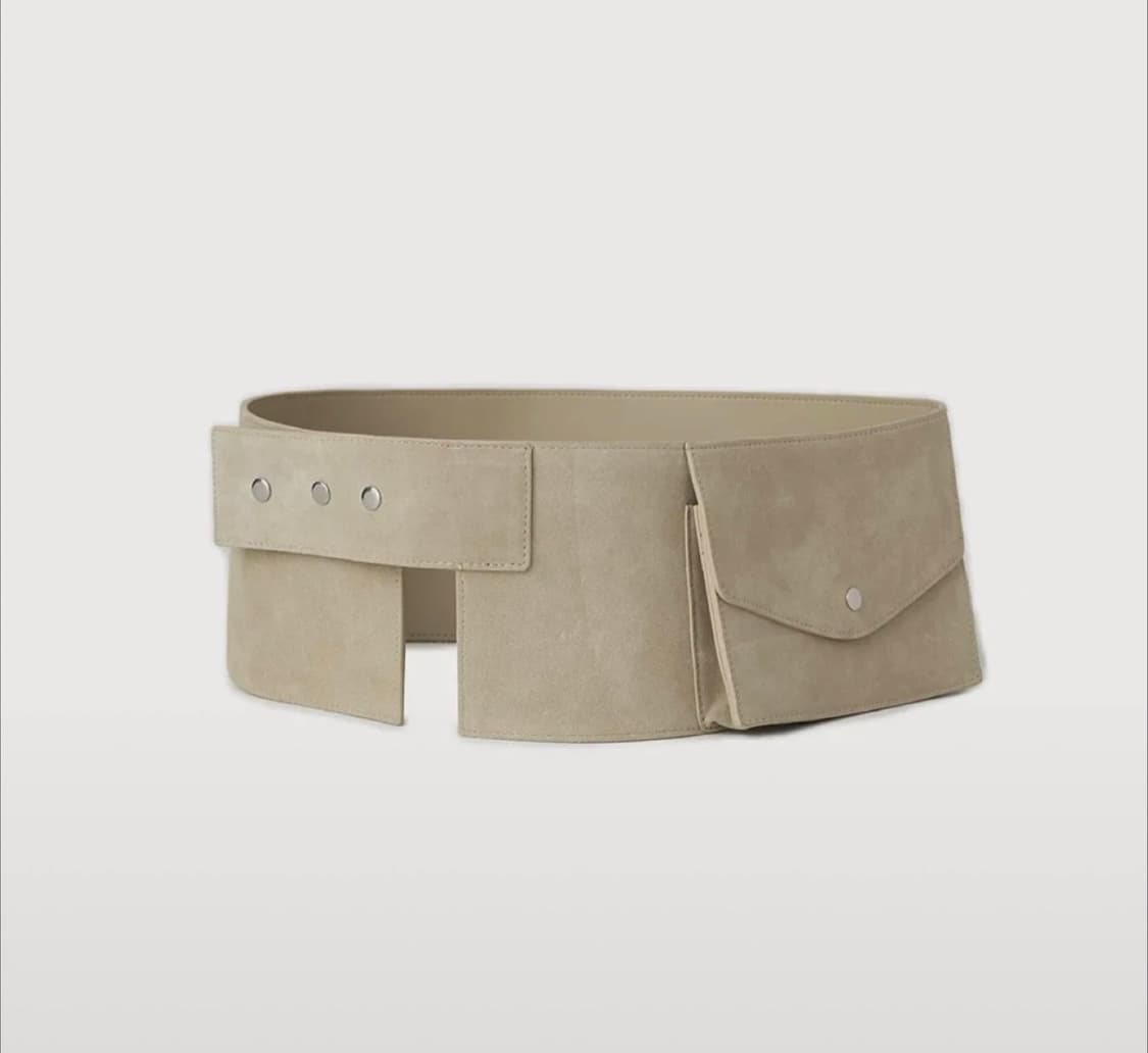 HOWUS 호와스 - 레이어드 소가죽 벨트 상품이미지3