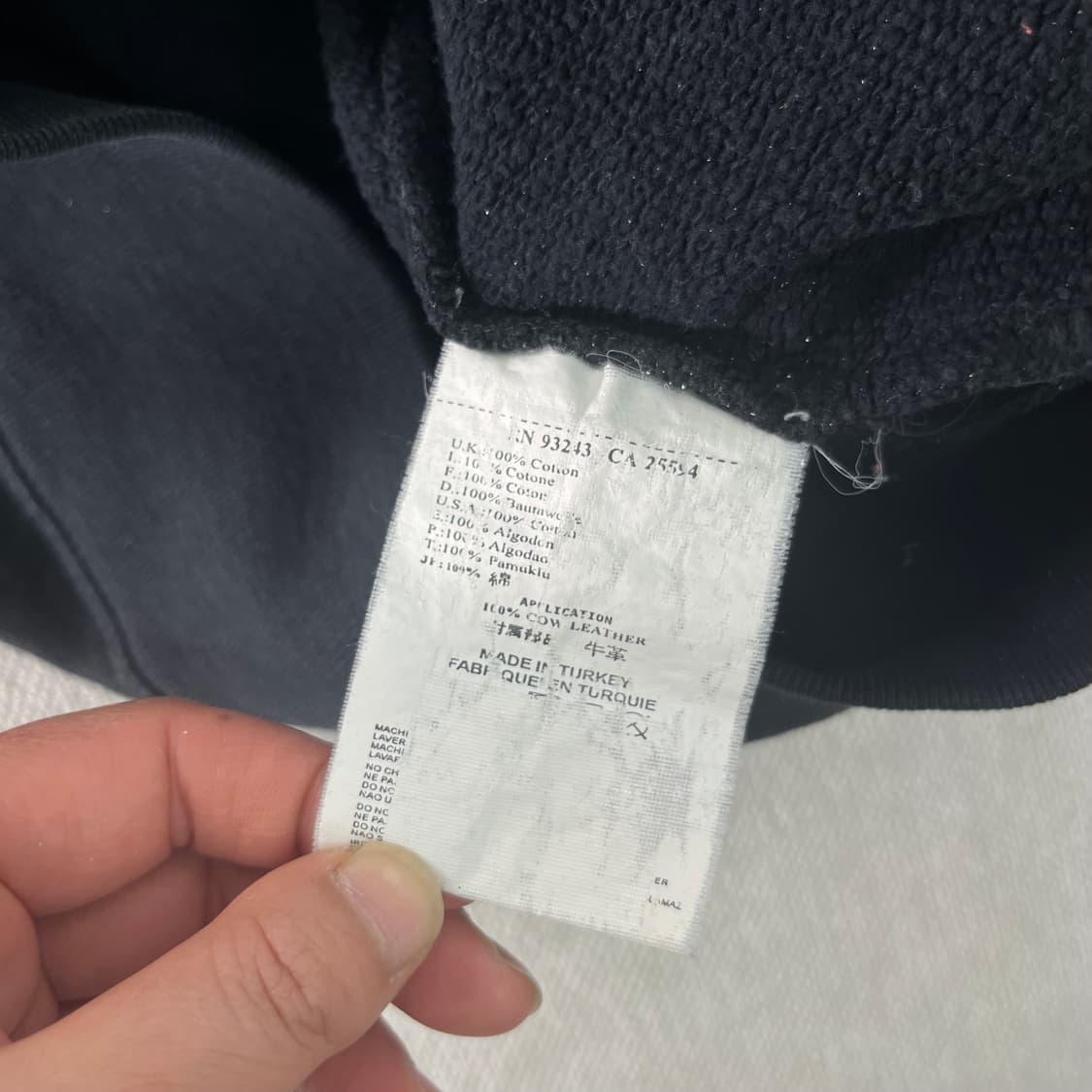 100 디젤 00s 사선 후드집업  상품이미지7