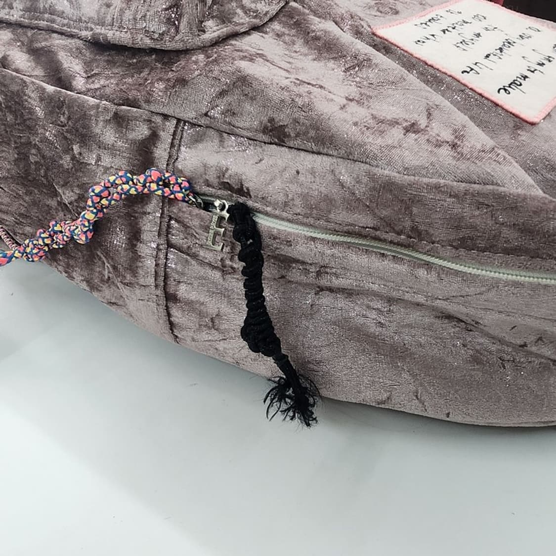 ENTRE REVES 벨벳 백팩 상품이미지2