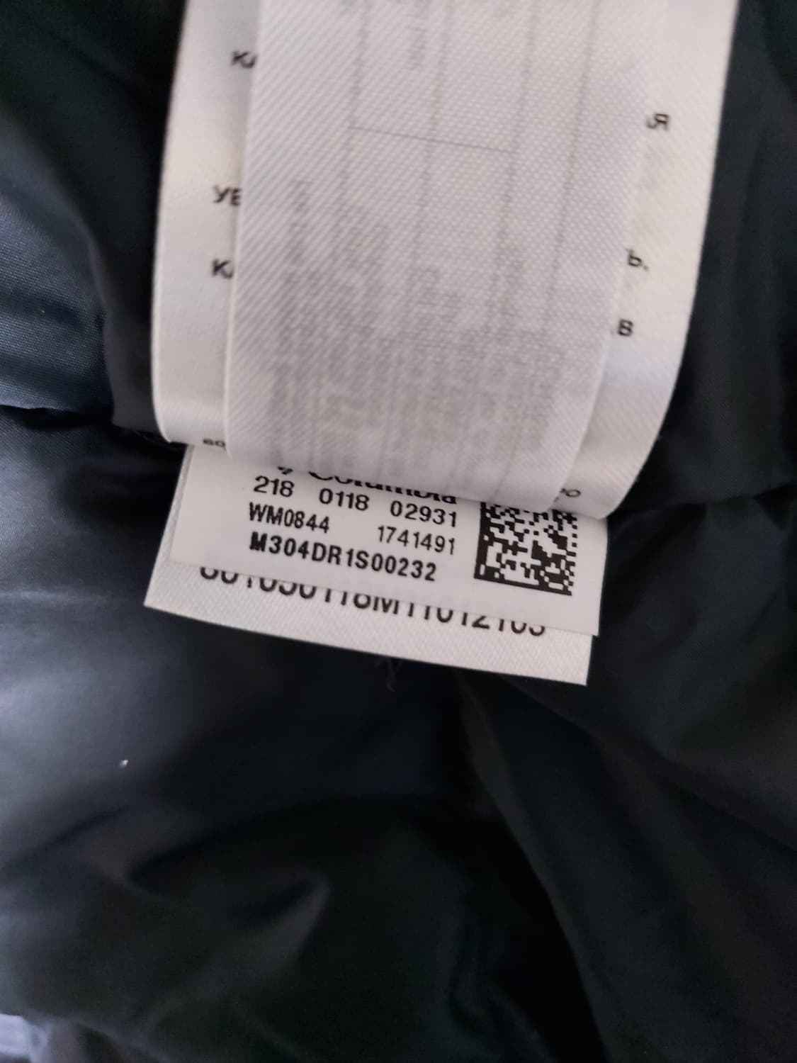 컬럼비아 남성 다운 파카 새상품 (XXL)110~115 상품이미지9