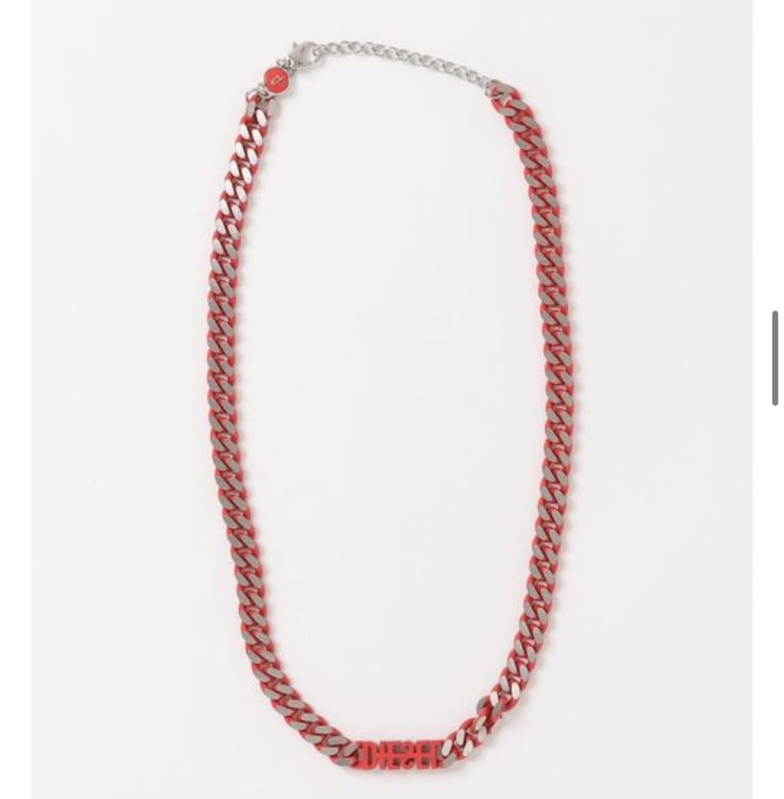 Diesel red chain nacklace 상품이미지2
