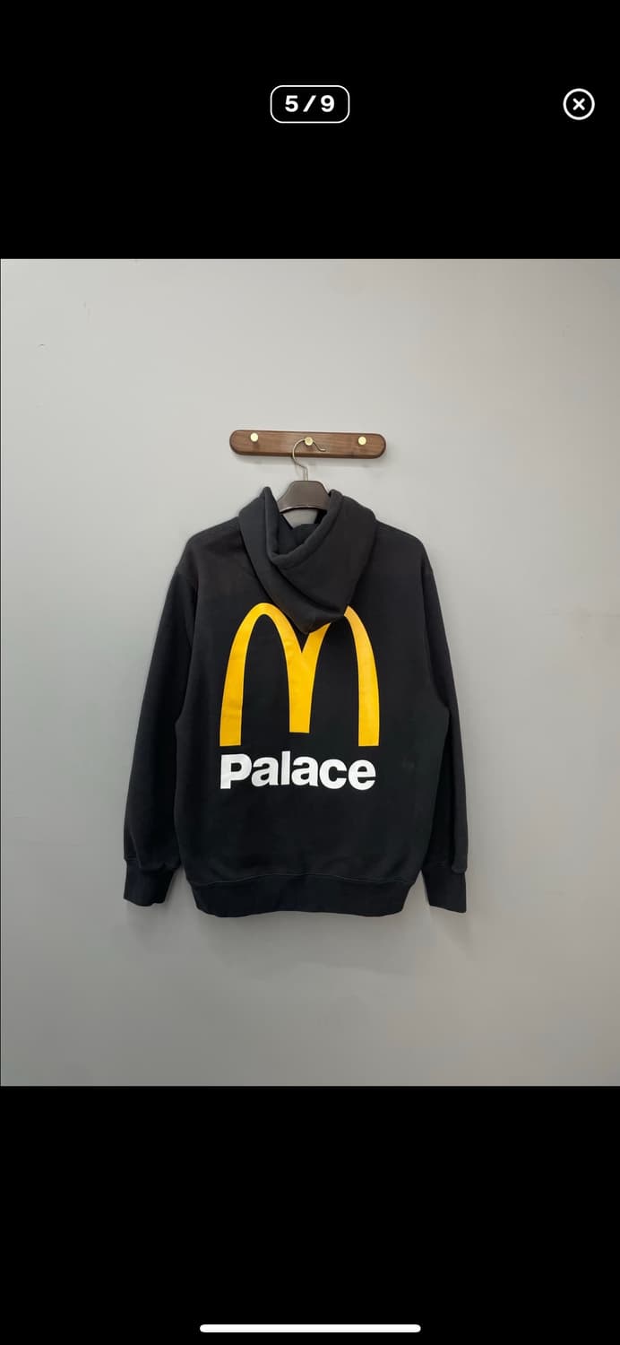 팔라스 X 맥도날드 콜라보 로고 후드티 A3390 상품이미지5