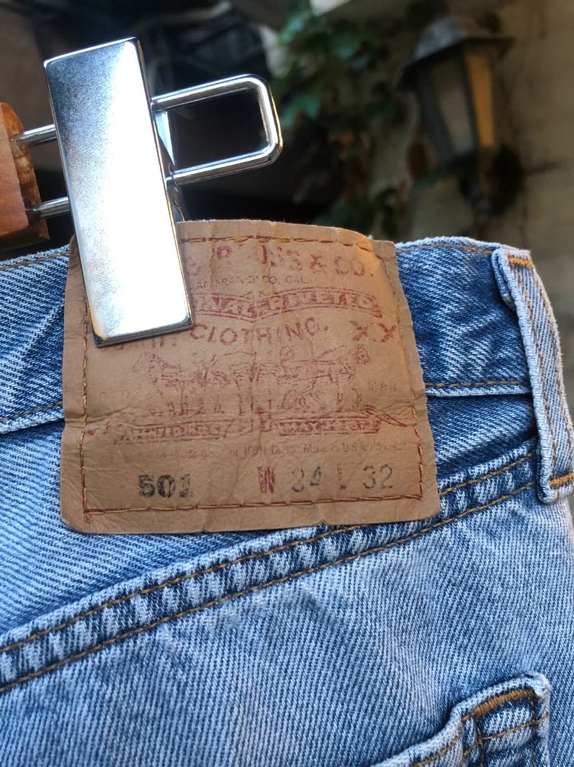 리바이스 501 빈티지 디스트로이드 데님 상품이미지9