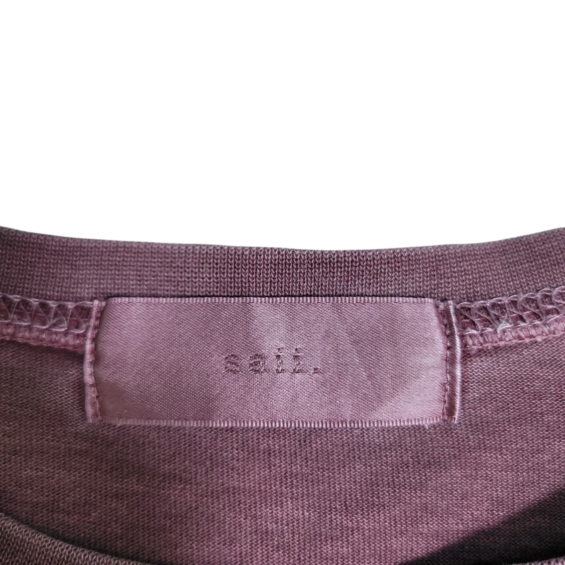 피그먼트 백로고 반팔 티셔츠 상품이미지2