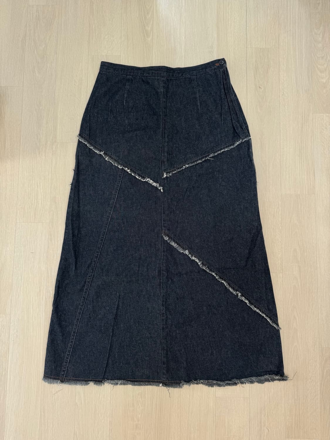 Japanese Vintage 롱데님스커트 상품이미지1