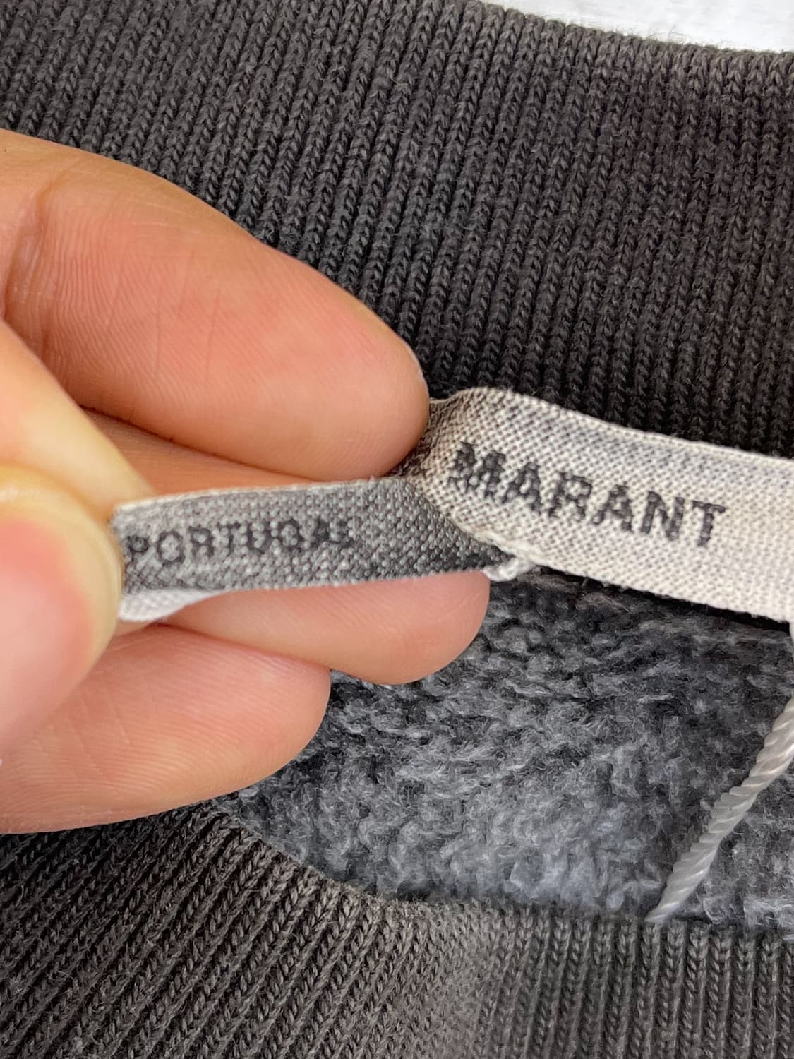 이자벨 마랑 21ss 마이크 벨벳 로고 스웻셔츠 상품이미지6