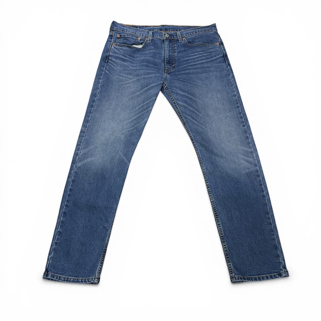 34 리바이스502 중청 워싱 테이퍼드 데님팬츠 상품이미지2