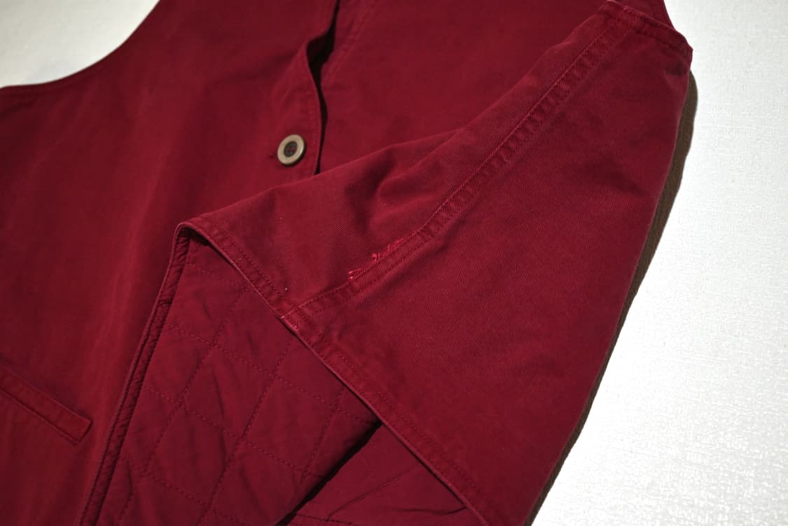 Armani jeans 80s quilted vest 상품이미지4