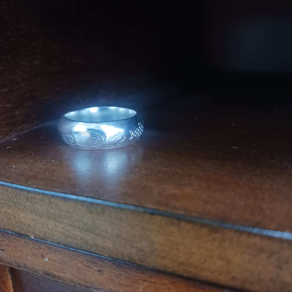 물고기 순은99 은가락지 8미리  상품이미지5