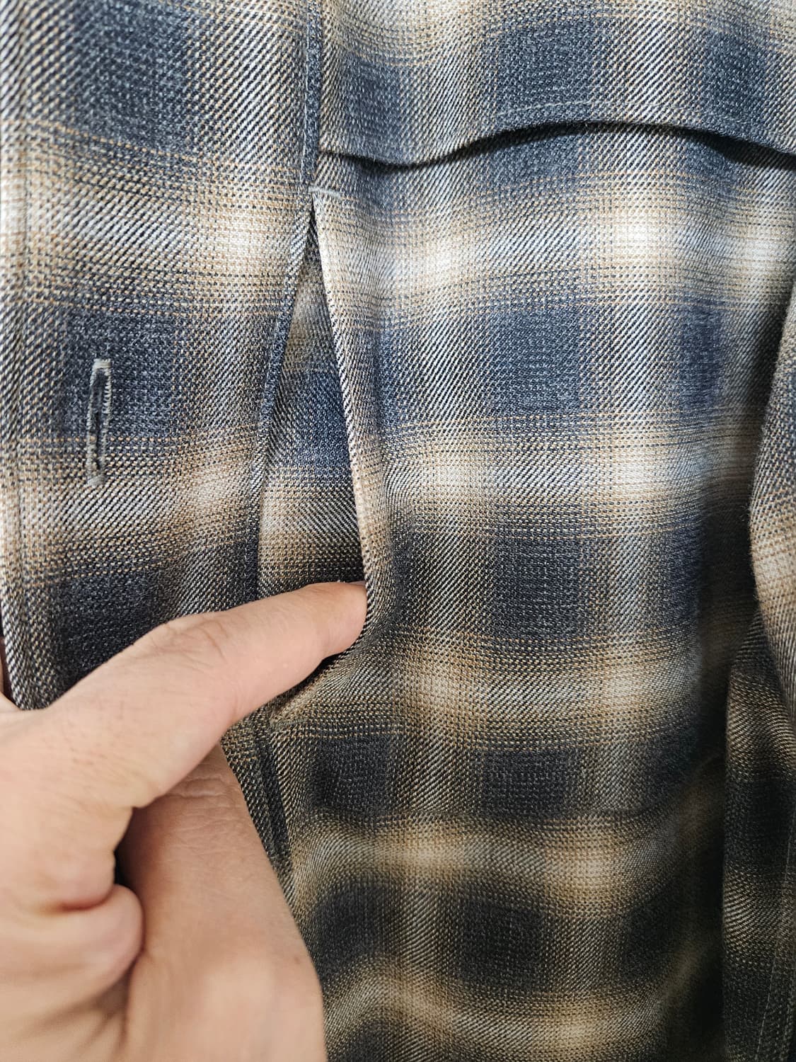 dkny 플란넬 셔켓 상품이미지6