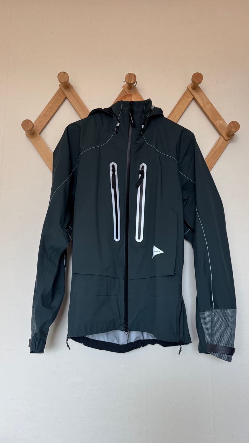 앤드원더 퍼텍스 쉴드 레인 자켓 L AND WANDER PERTEX 상품이미지3