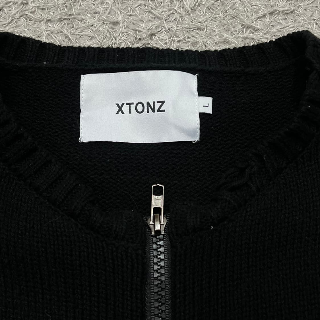 [100-105] Xtonz 니트집업 상품이미지3