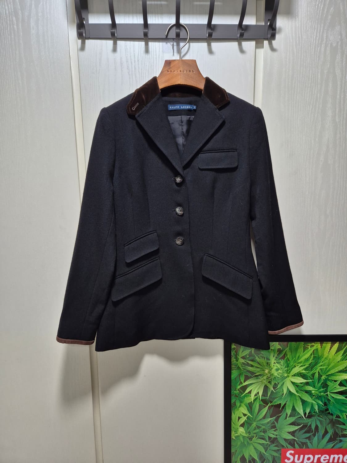 (세일) 랄프로렌 블랙 자켓 상품이미지1