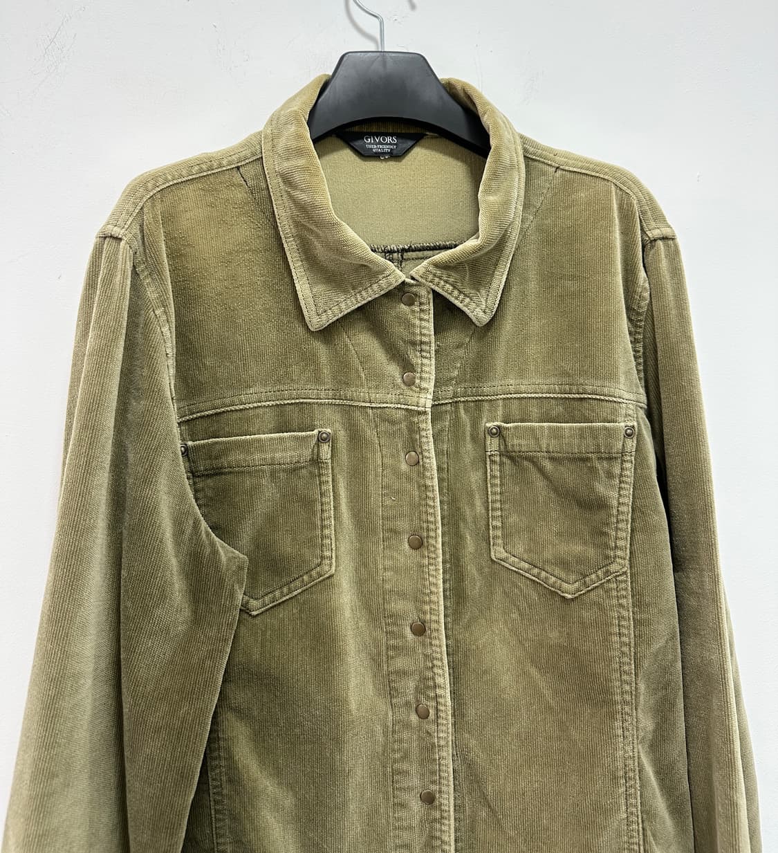 Corduroy buttoned crop jacket 상품이미지5