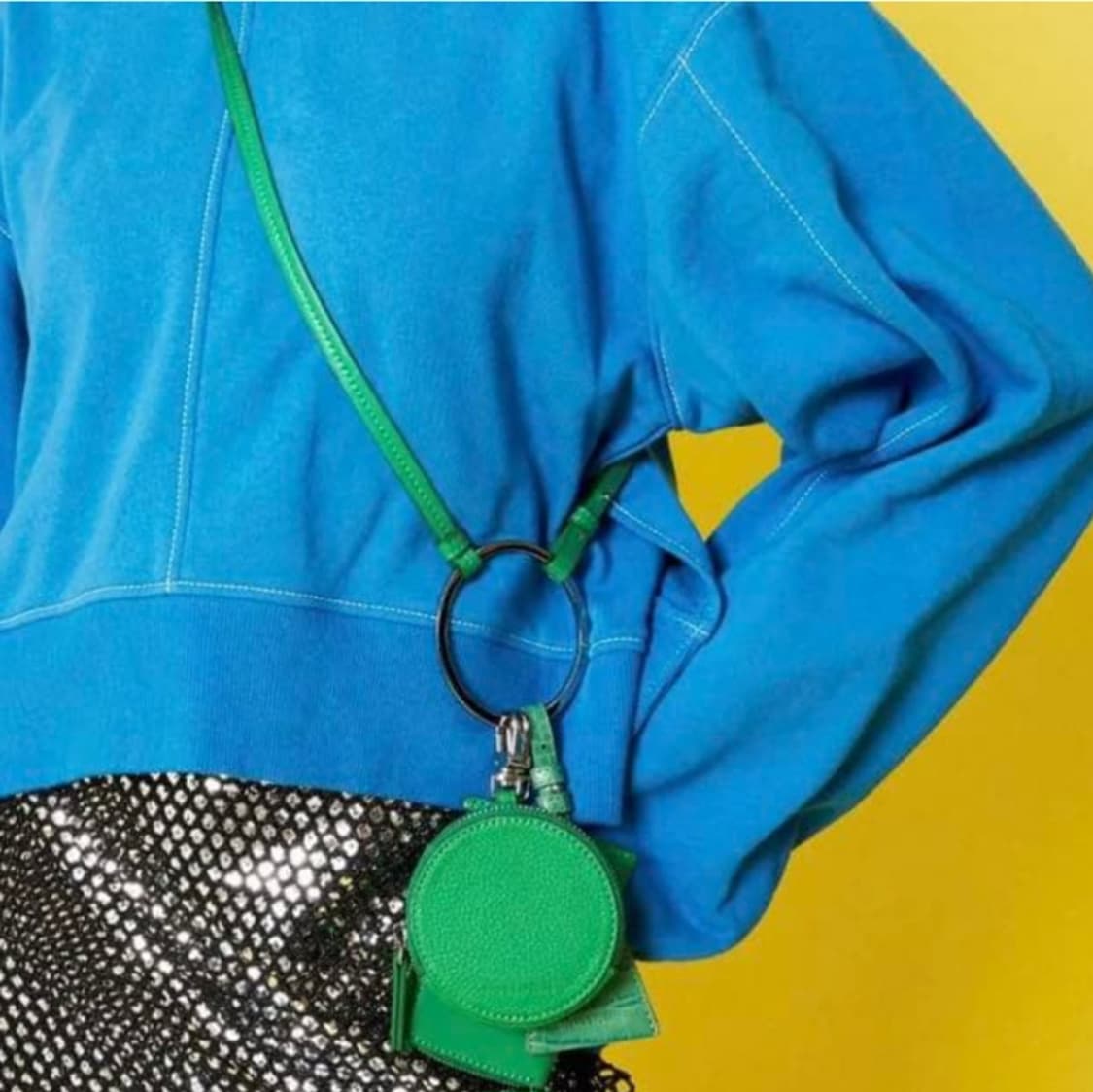 (중고) 메종스페셜 Masion Special 비건레더 멀티 미니백 그린 상품이미지2