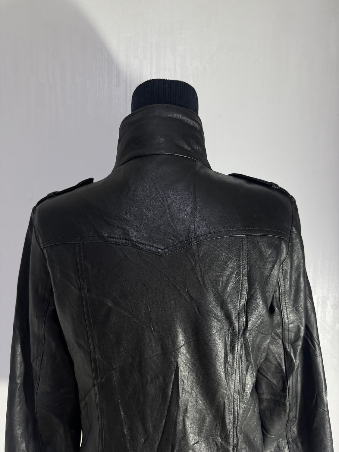 As know as 양가죽 밀리터리 자켓 y2k lgb goa 상품이미지6