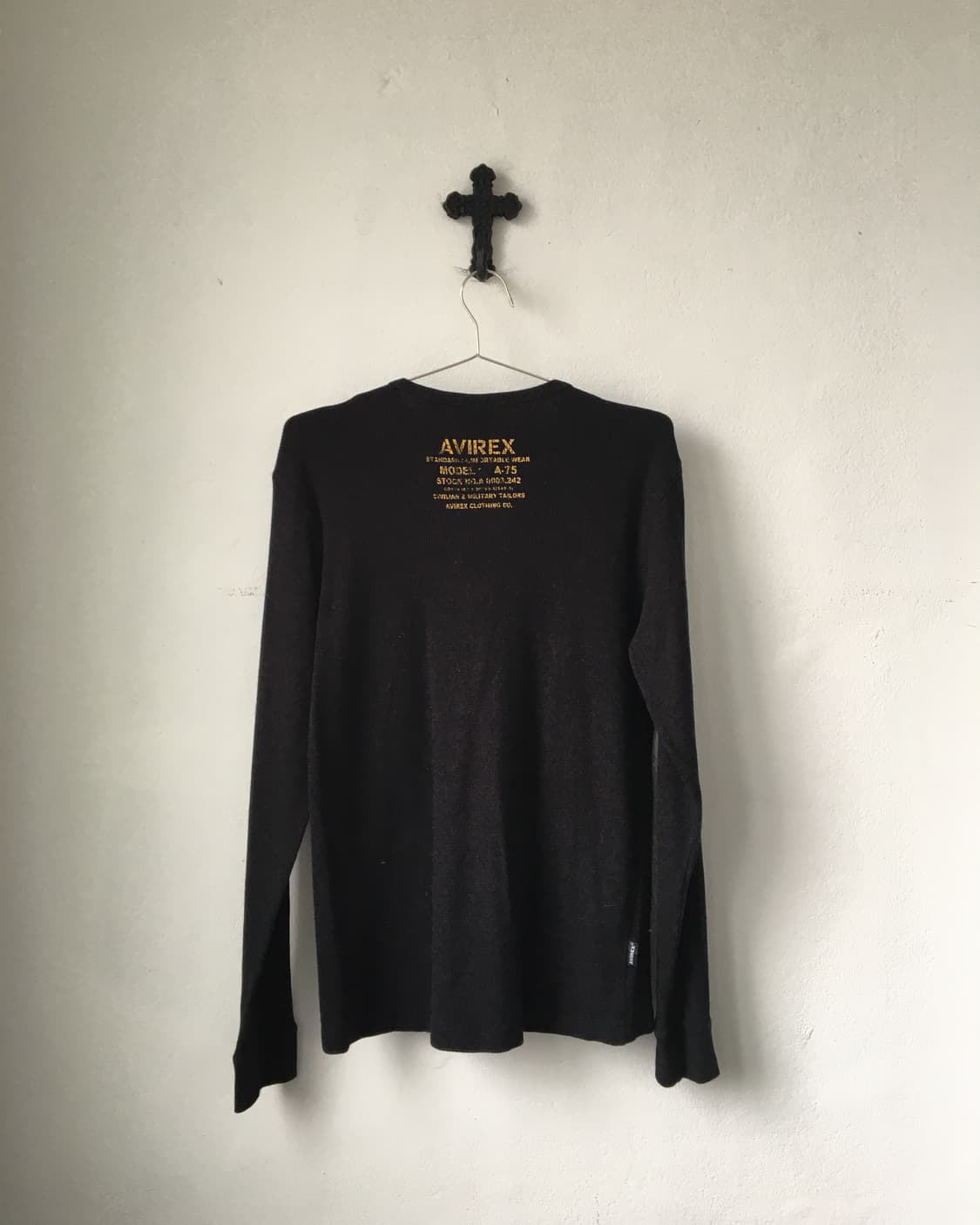 Avirex ribbed sleeve 상품이미지2