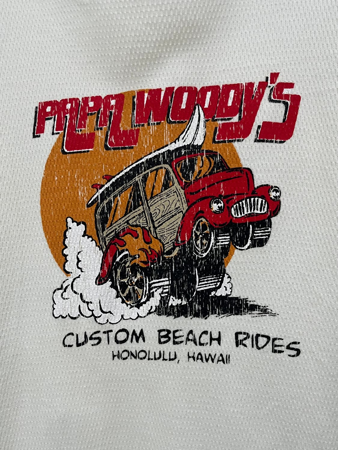 PAPA's WOODY WAFFLE T-SHIRTS (L) 상품이미지3