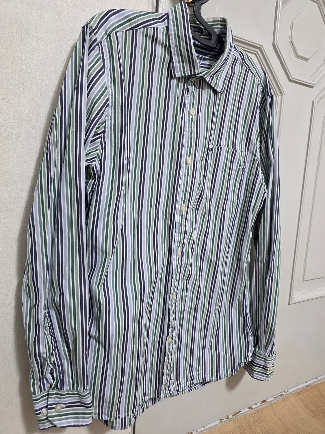 타미힐피거 스트라이프 셔츠 S 상품이미지4