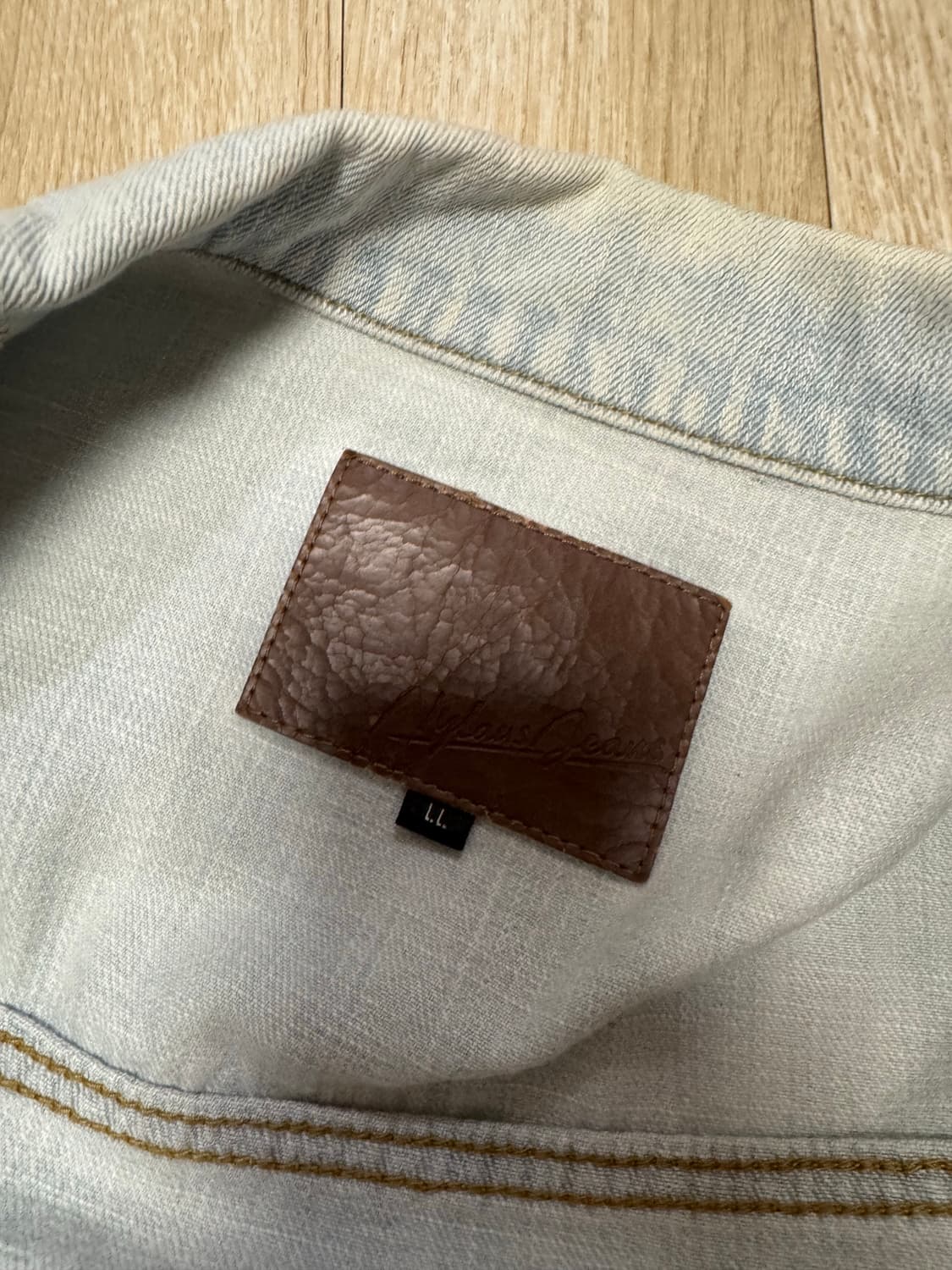 일본 빈티지 청자켓 LL (100 사이즈감) 상품이미지3