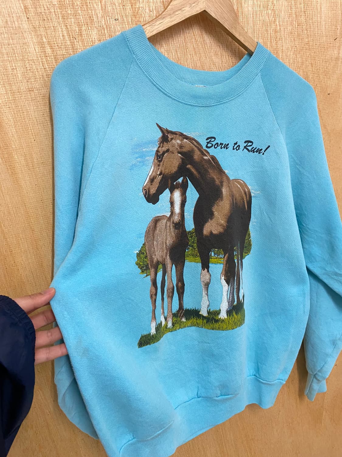 80s fruits of the loom 'Born to Run!' 상품이미지4